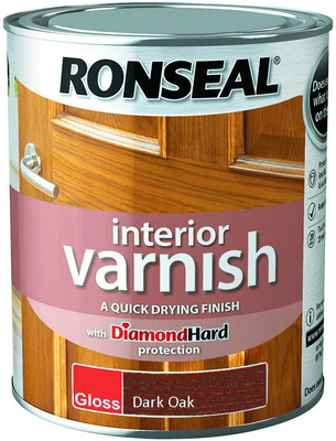 Ronseal Dark Oak Gloss Varnish 750ml