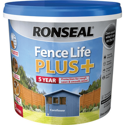 Ronseal fencelife+ Cornflower 5L
