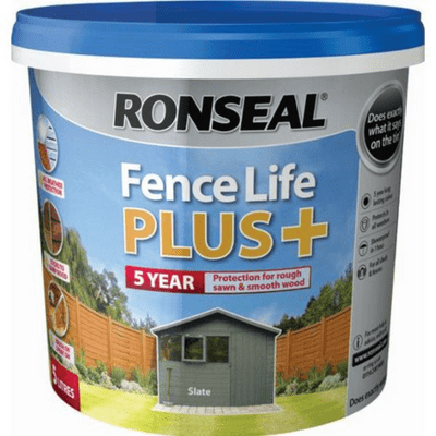 Ronseal fencelife+ Slate 5L