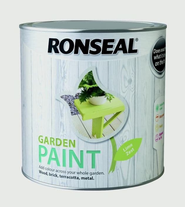 Ronseal Garden Paint Lime Zest 2 5L