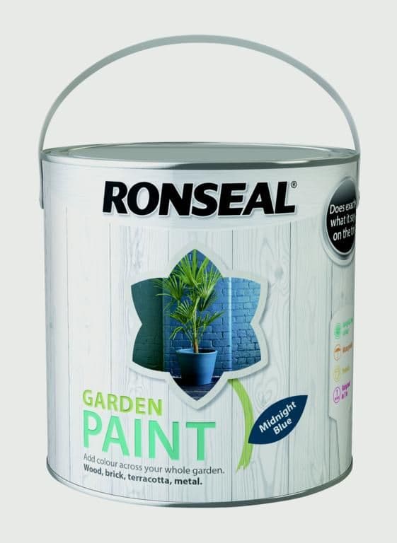 Ronseal Garden Paint Midnight Blue 2 5L