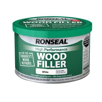 Ronseal high performance White wood filler 275gms
