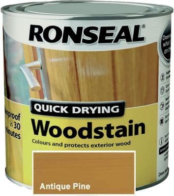 Ronseal QD Woodstain Antique Pine 750ml