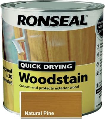 Ronseal QD Woodstain Natural Pine 750ml