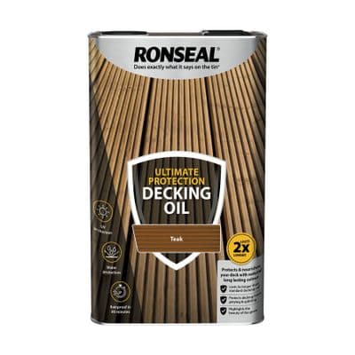 Ronseal Ultimate decking oil Teak 5L