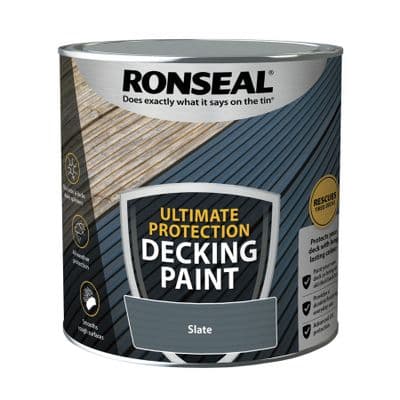 Ronseal Ultimate decking paint Slate 2.5L