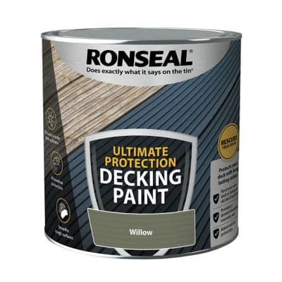 Ronseal Ultimate decking paint Willow 2.5L