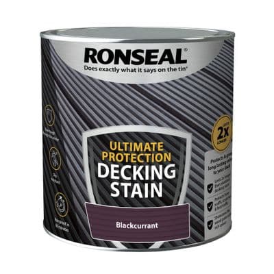 Ronseal Ultimate decking stain Blackcurrant 2.5L