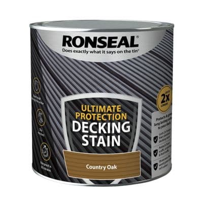 Ronseal Ultimate decking stain Country Oak 2.5L