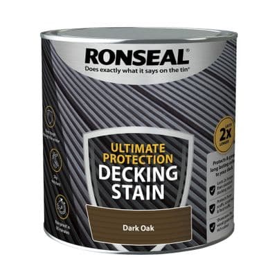 Ronseal Ultimate decking stain Dark Oak 2.5L