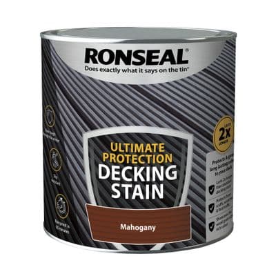 Ronseal Ultimate decking stain Mahogany 2.5L