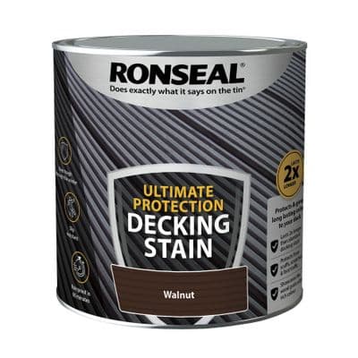 Ronseal Ultimate decking stain Walnut 2.5L
