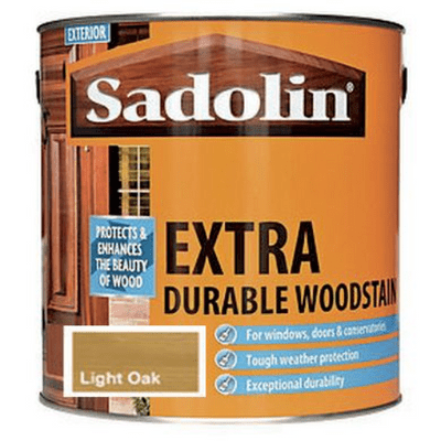 Sadolin 500ml Light Oak durable woodstain