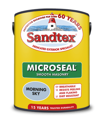Sandtex 5L Morning Sky smooth masonry paint