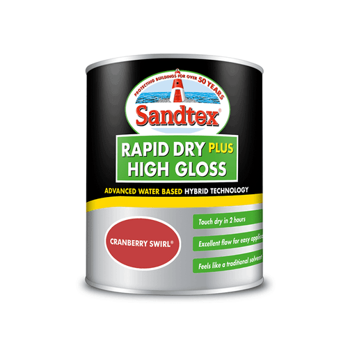 Sandtex exterior paint.