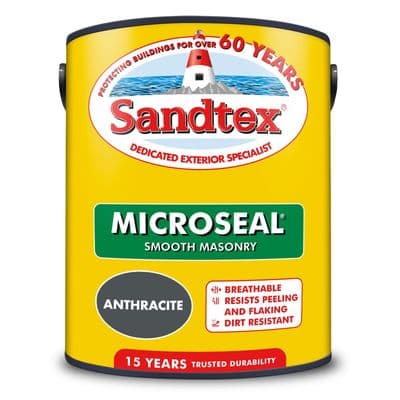Sandtex smooth coloured masonry paint