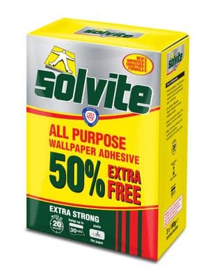 Solvite wallpaper paste Decorators pack