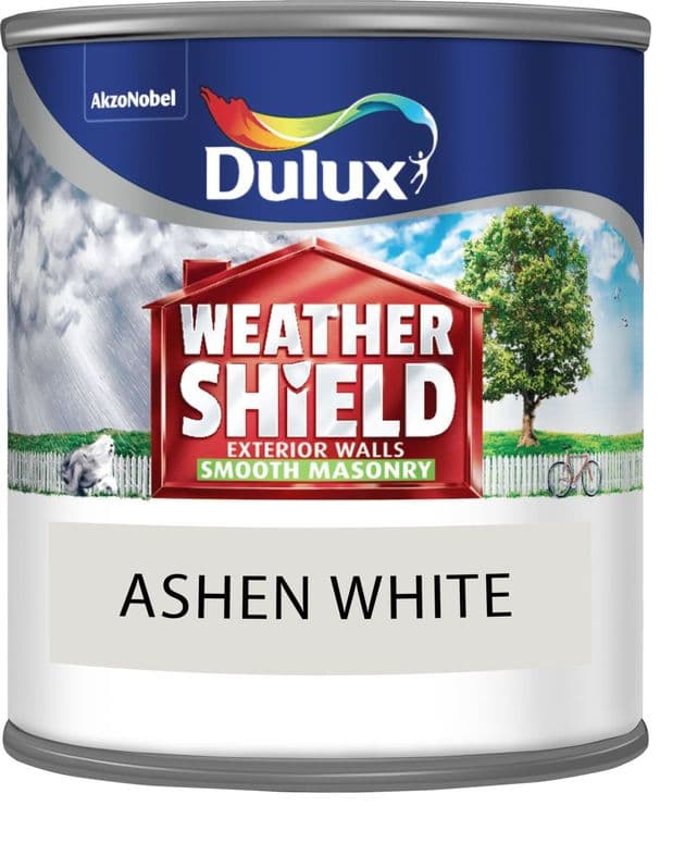 Weathershield Masonry Tester Ashen White 250ml