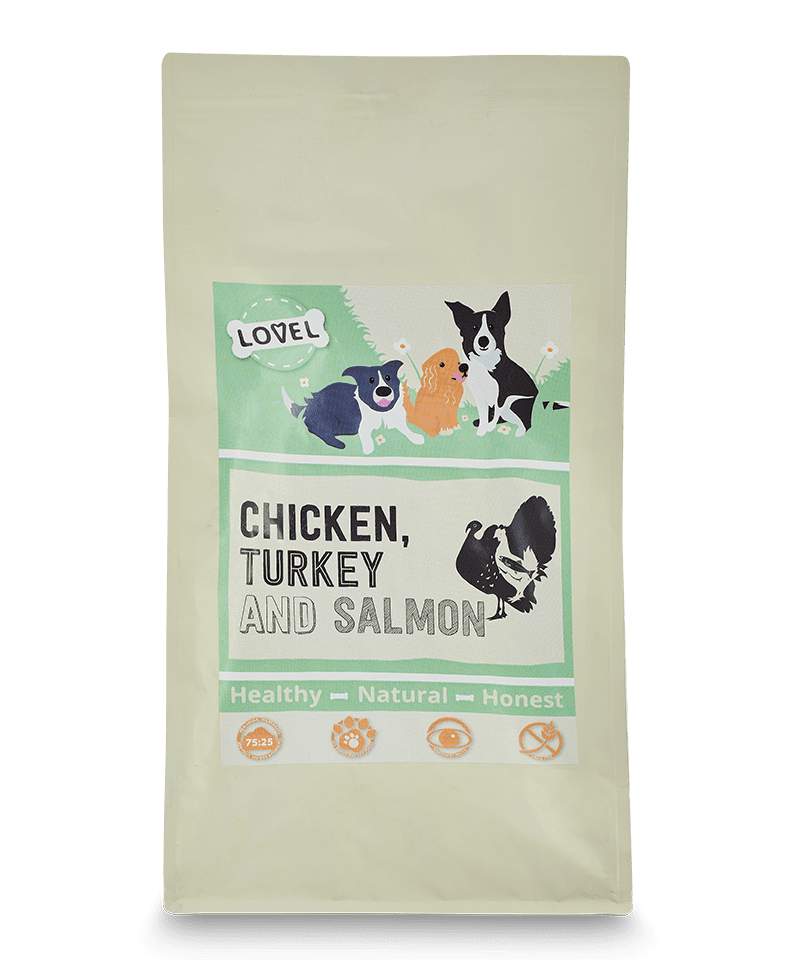 Lovel Chicken, Turkey & Salmon 12kg