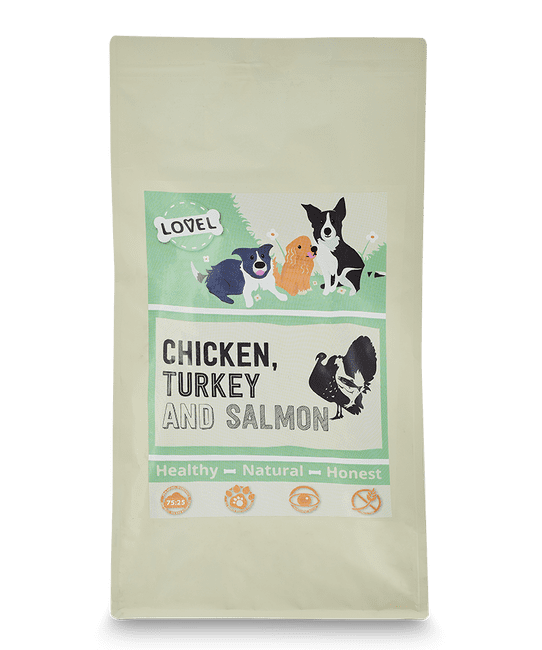 Lovel Chicken, Turkey & Salmon 12kg