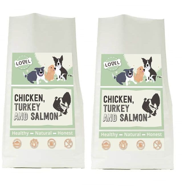 Lovel Chicken, Turkey & Salmon 2 x 12kg