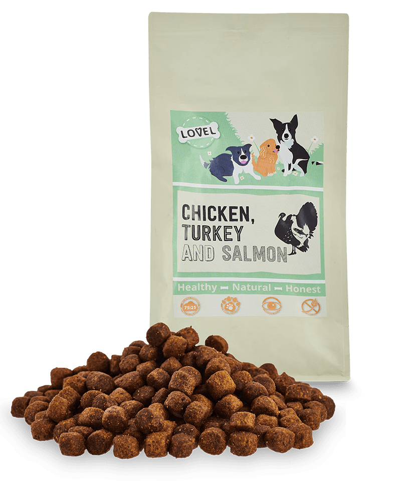 Lovel Chicken, Turkey & Salmon 75:25