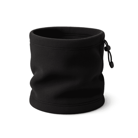 Black Fleece Neck Warmer