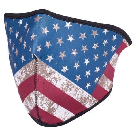 American Reversible Half Face Mask