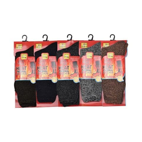 Assorted heat strippy thermal socks