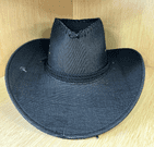 Black Atched CowBoy Hat