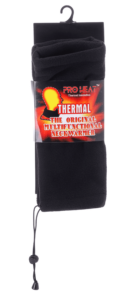Black Fleece Neck warmer