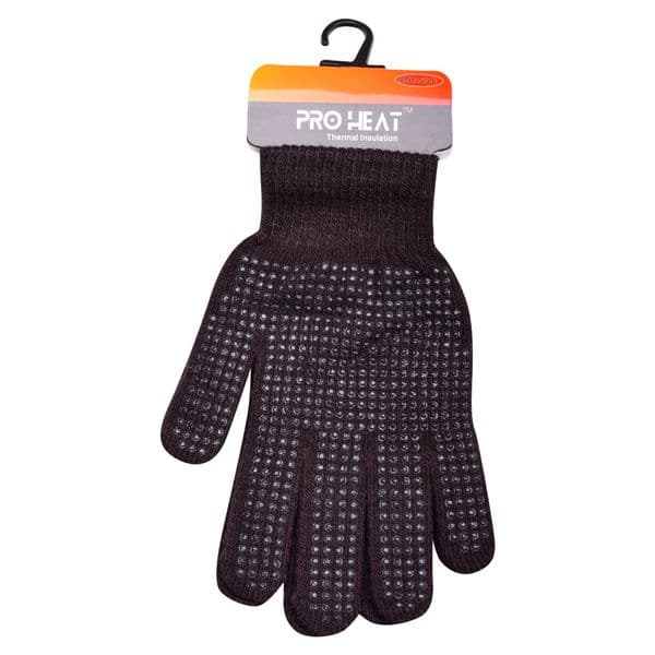 Black Gripper Gloves