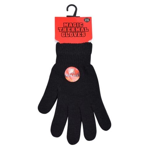 Black magic gloves