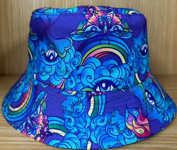 bluesh bucket hat