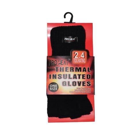 Boys Thermal Fingerless Gloves