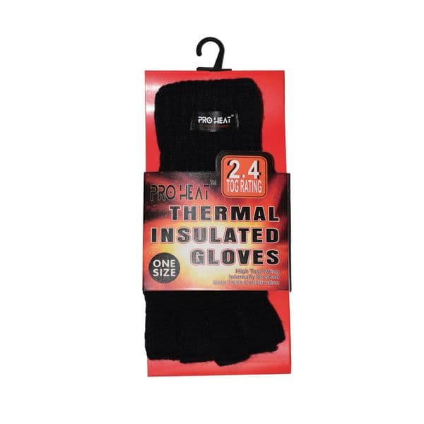 Boys Thermal Fingerless Gloves