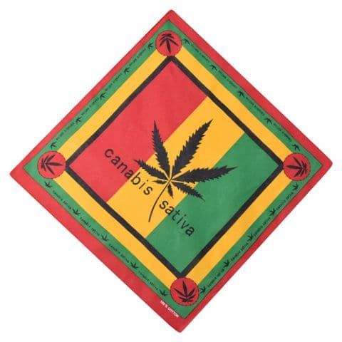 cannabis sativa bandana