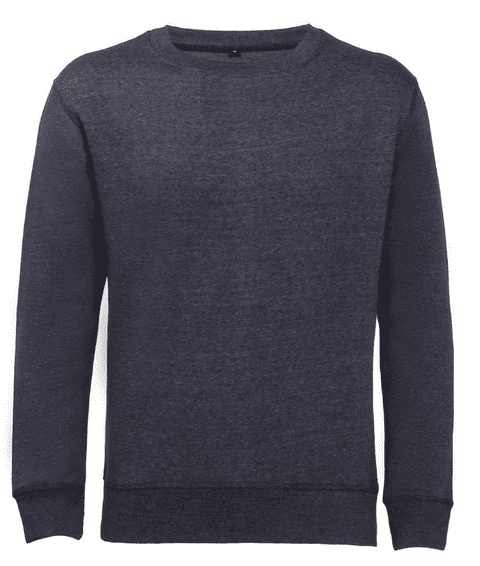 Charcoal Sweatshirt Fleece Top