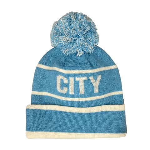City Team Pom Pom Beanie Hat