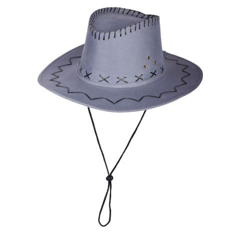 Cow boy grey hat