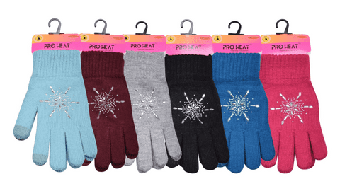 Daimond snow flake gloves