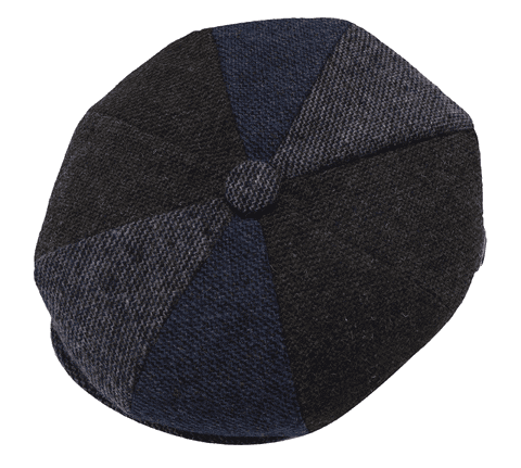 Dark Mix newsboy hat