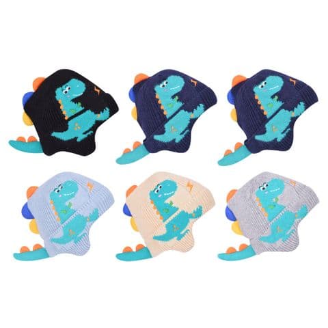 Dinosour kids beanie hat