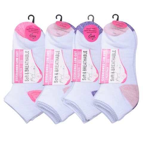 Girls Breathable Trainer Socks 6