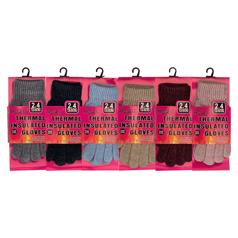 Girls Chaniel Padded Gloves Assorted