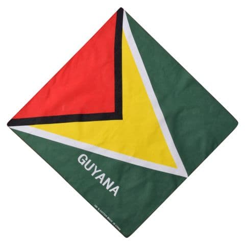 Guyana flag bandana