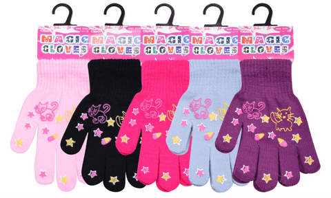 Kids cat magic gloves