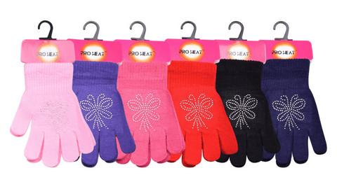 Kids daimond butterly magic gloves