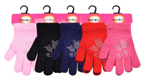 Kids daimond flower magic gloves