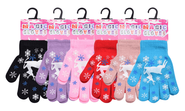 kids deer magic gloves